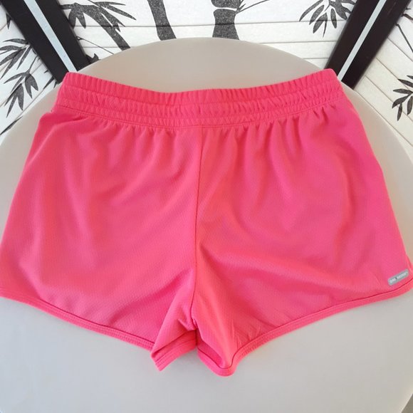 Danskin Bundle of 2 Running Mesh Shorts - Pink & Coral - Picture 11 of 16
